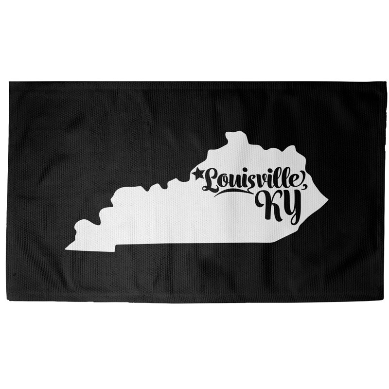 Tapis de zone noire louisville kentucky, Rectangle 2 pi x 3 pi, Non