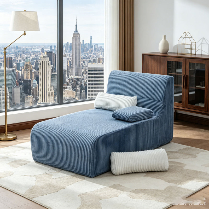 Méridienne Modern, Blue