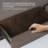 78.7" Expandable Telescopic Tv Cabinet Deep Walnut