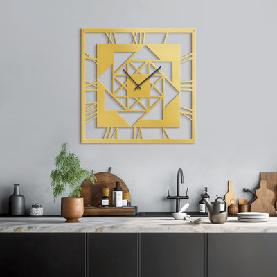 Metal Wall Clock
