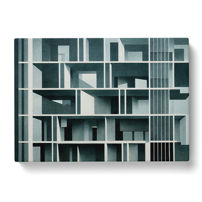 Modern Architecture Vol.5 Abstract - Wrapped Canvas