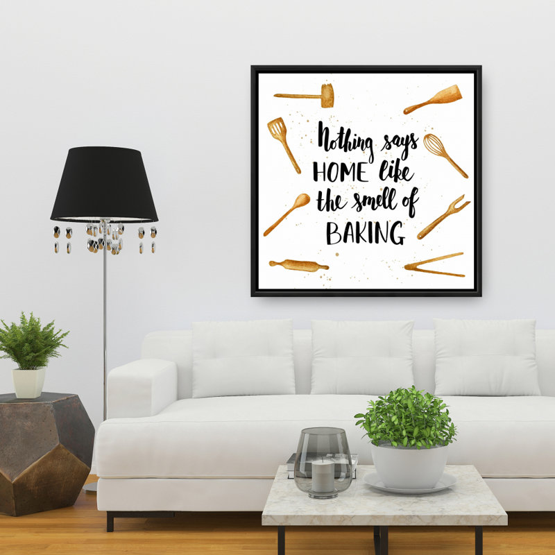 «Home And Bake» sur toile