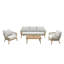 Turin 5 - Person Patio Conversation Sets with Cushions