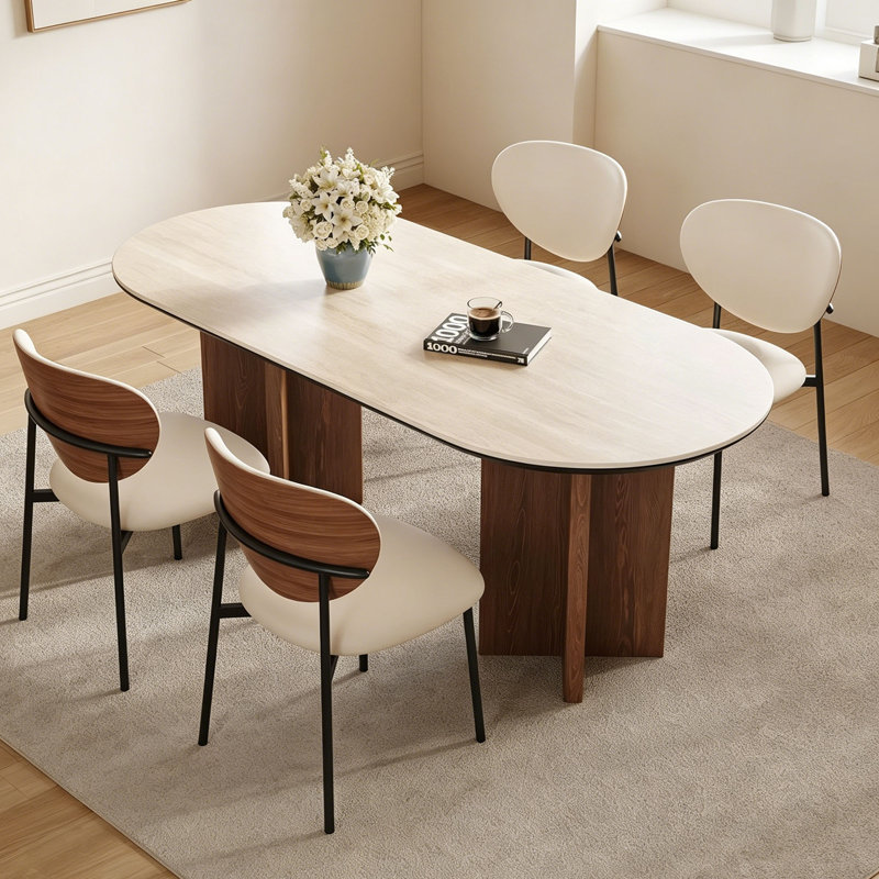 Table de salle à manger Daum, H 29,5 po x L 63 po x l 31,5 po