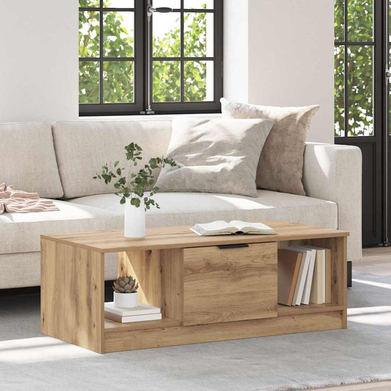 Coffee Table with Storage, Artisan Oak