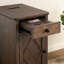 Table de bout Classic Charging Livingroom avec ports USB et rangement-404904665