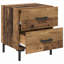 40cm W Manufactured Wood Bedside Table-701965556