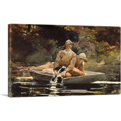 " After The Hunt 1892 " by Winslow Homer Painting Print