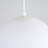 9.8 in. 1-Light Modern Globe Shade Pendant Light