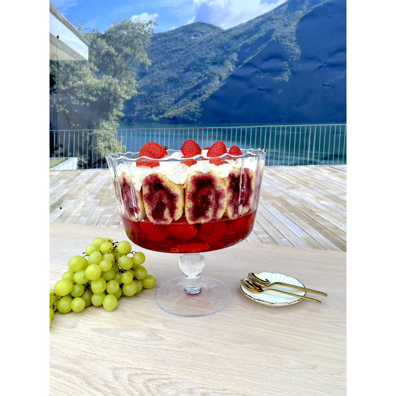 Red Barrel Studio® Glass Serving Bowl