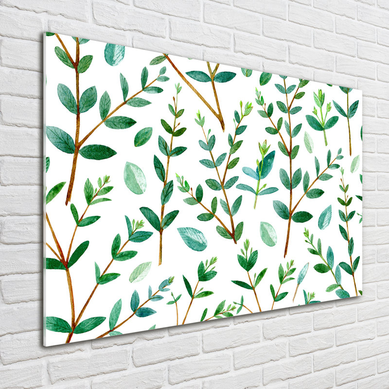 Eucalyptus - No Frame Print on Glass