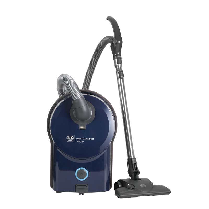 Sebo D2 ePower Cylinder Vacuum Cleaner, Navy Blue