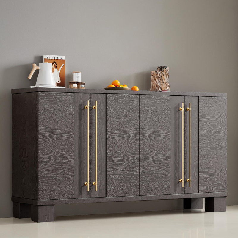 Console de 60 po pour le couloir, Taupe