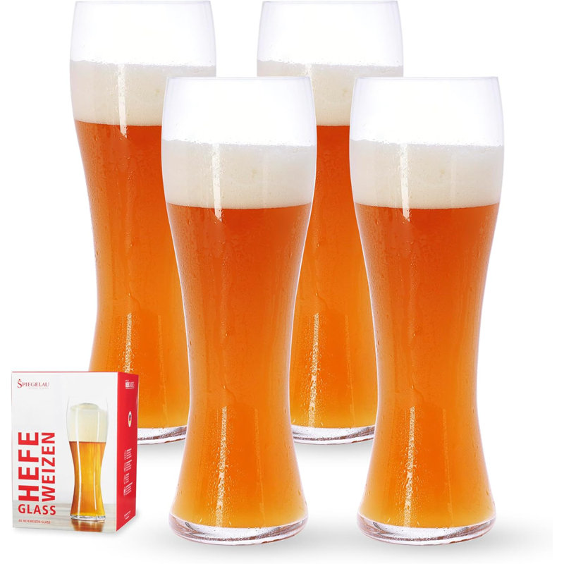 24.7oz. Crystal Pilsner Glass Set