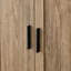 Armoire de rangement avec deux portes pour la salle de bain, le bureau, une tablette réglable et un panneau de fibres à densité moyenne (ancien numéro de référence: WF302824AAD)-1238204965