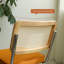 2 chaises d'appoint latérales en rotin de velours avec pieds chromés-868448272