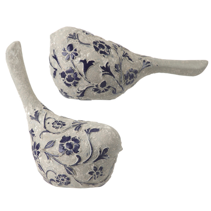 Damario 5.5" Bloomsbury Sitting Bird Figurine
