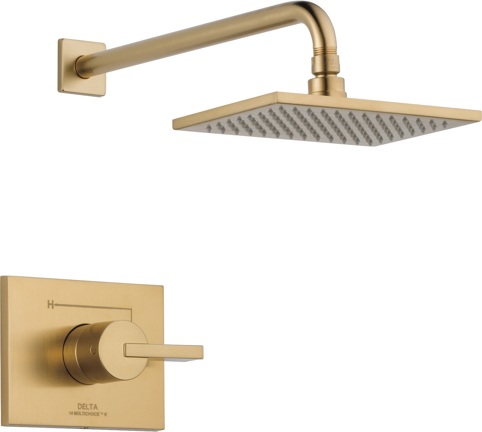 Vero Shower Faucet, Champagne Bronze