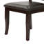 Chaise de salle à manger en simili cuir Danalee