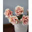 Peach Pink Dutchess Real Touch Rose 20"