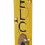 Enseigne de porche en bois massif 42 "H"