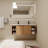 Rosalba 48'' Double Bathroom Vanity with Plastic Top