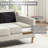 Lagoa 60" W Modern Upholstered Square Arm Loveseat-1553399631