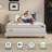 Lechepus 14" Medium Plush Memory Foam Hybrid Mattress-512462382