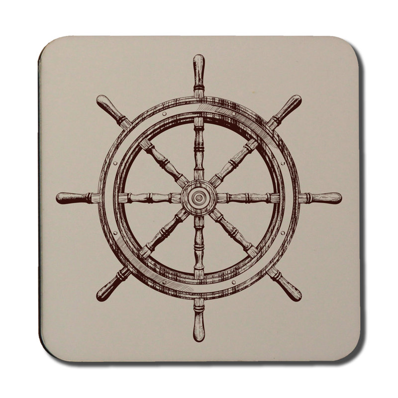 Square 6 Piece Coaster Set