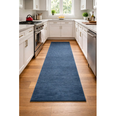 Lorimor Hand Loomed Gabbeh Rug, 100% Wool, Solid Color, Fade & Stain Resistant, Durable, All Sizes, India-Made.