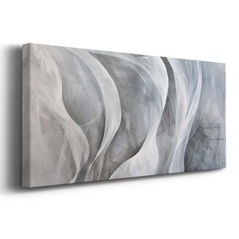 Abstract Series 4 #XCV-Wide Gallery Wrapped Canvas, 16" H x 40" W