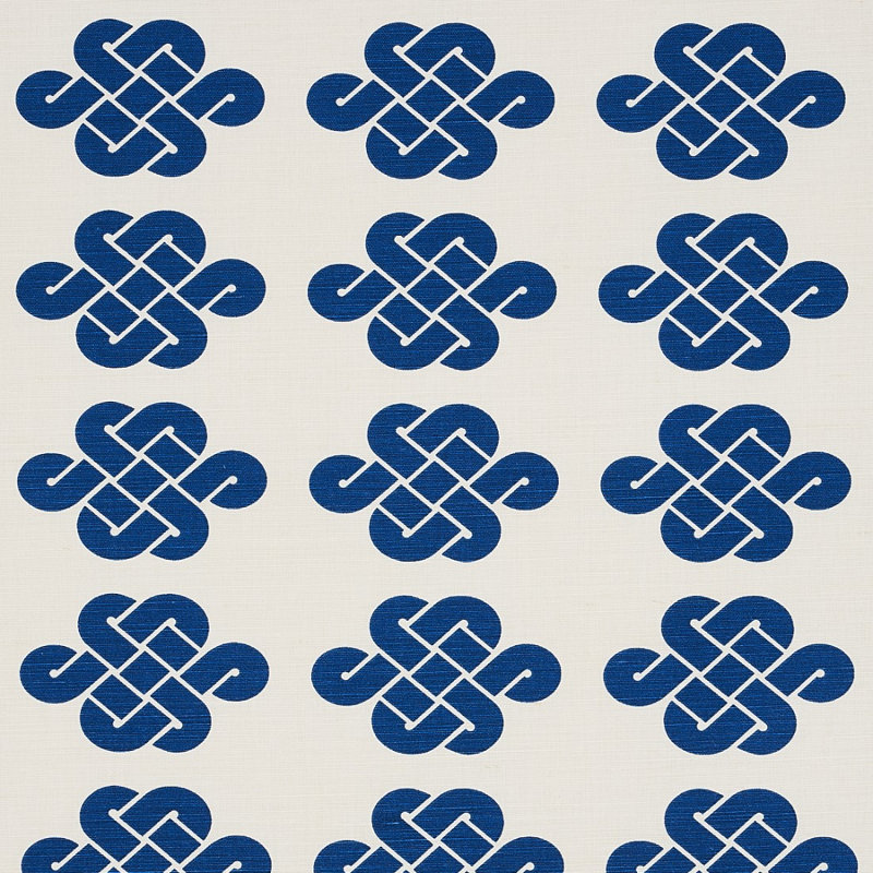 Tissu Penelope, Bleu