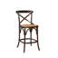 Bentwood Stool with Solid Wood Frame-2090696737