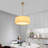 Latrinia 4 - Light Gold Drum Pendant