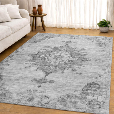 Premium Machine Washable Mayfield AMF2321 Global Rug