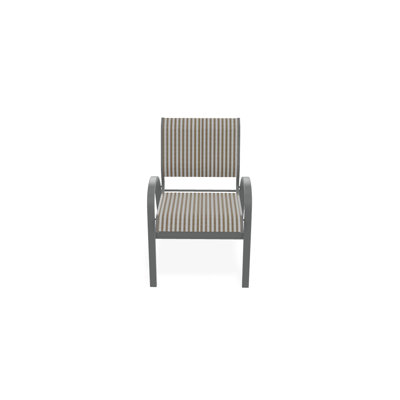 Chaise de patio empilable Hiraku