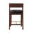 Patricia Modern Velvet Upholstered Counter Stool with Beech Wood Frame in Black-111807615-111807618