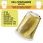 Contenants de charcuterie en plastique avec couvercles de format 32 onces - 24 ensembles