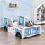 Lit plateforme simple avec roulettes-1937595616