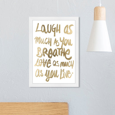 " Laugh Gold "
