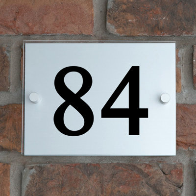 Champy 15cm H Plastic House Number