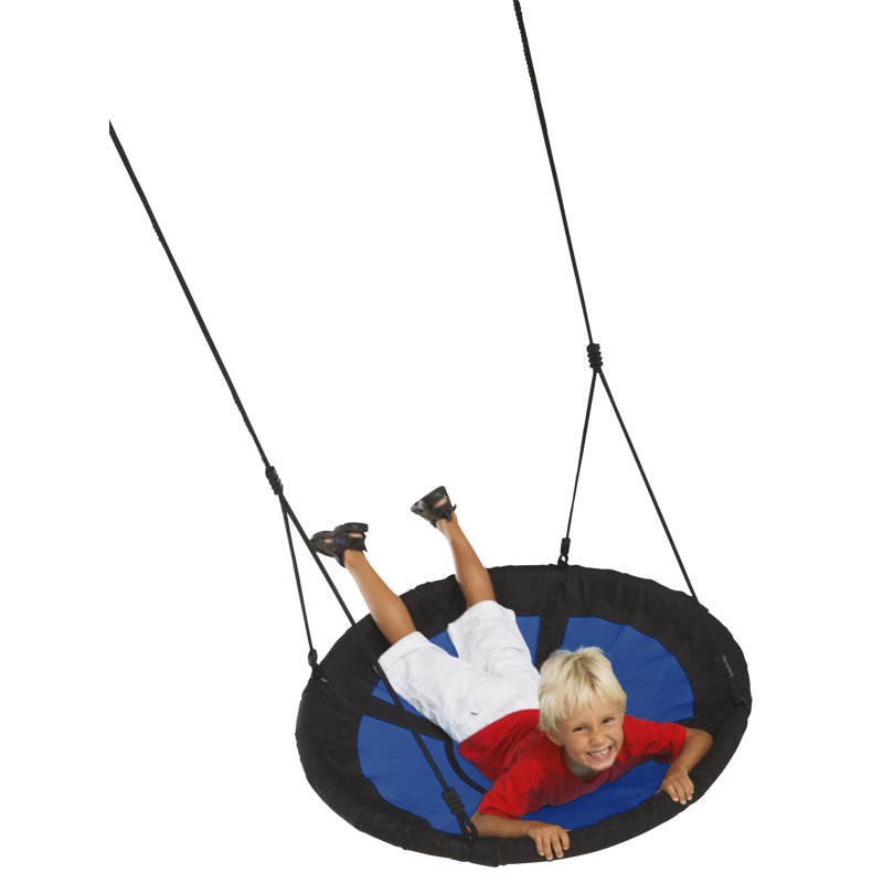 AXI Nest Swing Seat with Mounting Hangers with Mounting Hangers and Chains with Chains, Blue