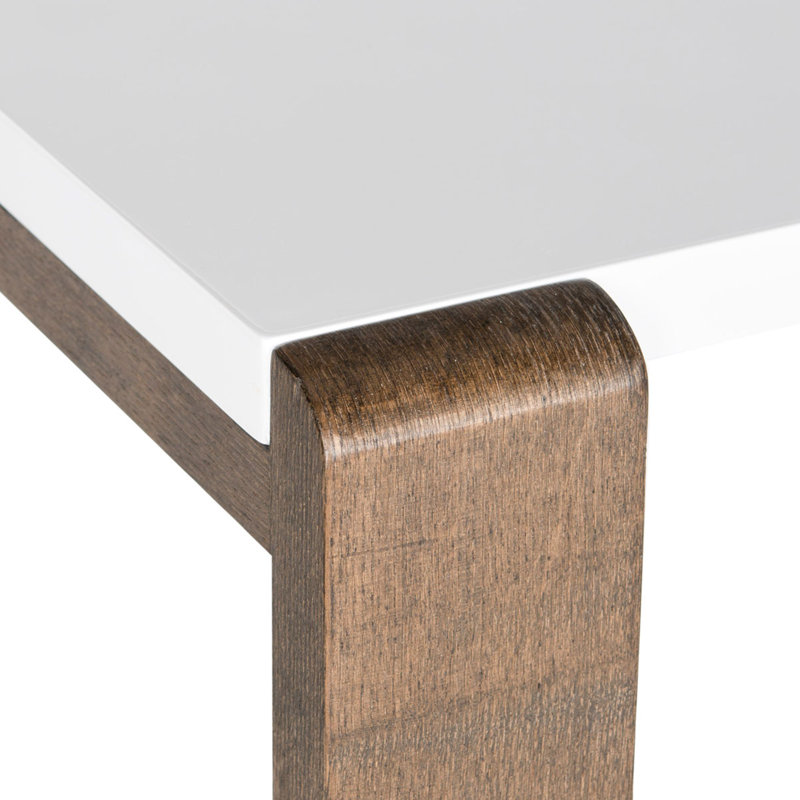 Console Bartholomew Mid Century Scandinavian Laquer, Brun
