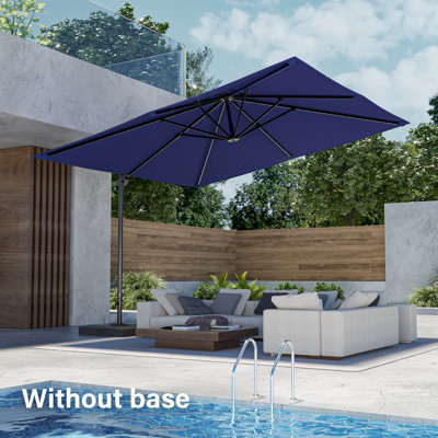 Shandice 10x10' Cantilever Umbrella with Crank Lift