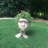 Muggly's Auntie Kayla Face Statue Planter-2059160479