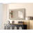 Rectangle Cornhusk Mirror in Linen White-108306181