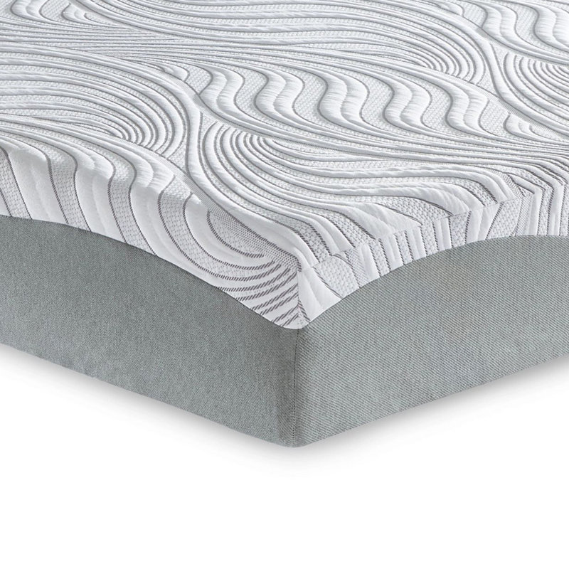 Serena Memory Foam Mattress, King, 12", Blue