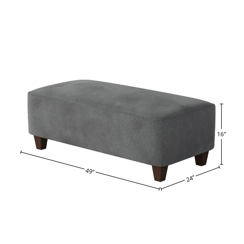 Repose-pieds Cosette, Mélange de polyester gris