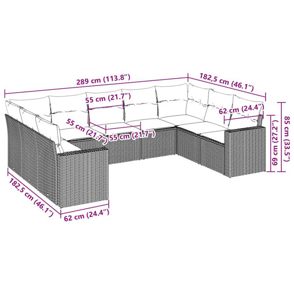 Dimensions du produit