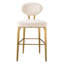 Dorrego Upholstered Stool with Metal Frame-1190521861